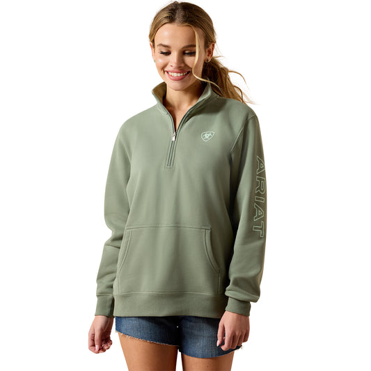 Logo 1/2 Zip Sweatshirt