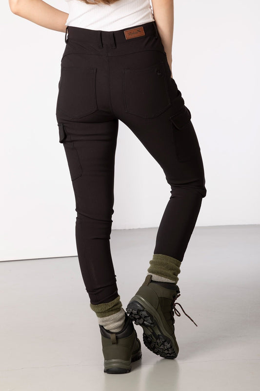 Ladies Walking Trousers With Pocket Aike II Black