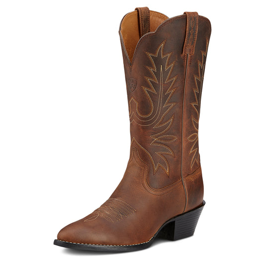 Heritage Round Toe Western Boot