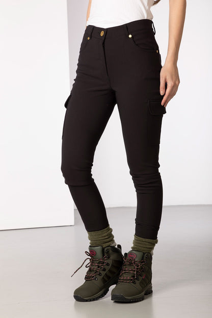 Ladies Walking Trousers With Pocket Aike II Black