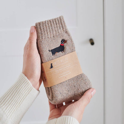 Dog Walking Socks - Dachshund