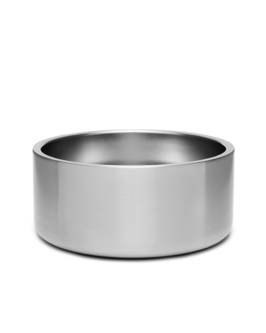 BOOMER 4 DOG BOWL in STAINLESS STEEL