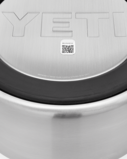 BOOMER 8 DOG BOWL in STAINLESS STEEL