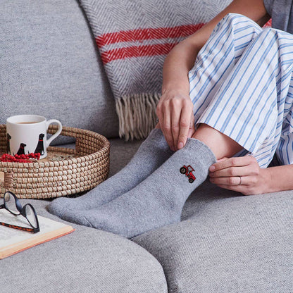 Tractor Countryside Walking Socks