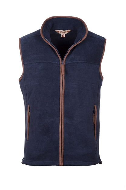 Men's Premium Fleece Waistcoat Huggate Ink