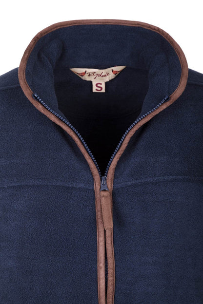 Men's Premium Fleece Waistcoat Huggate Ink