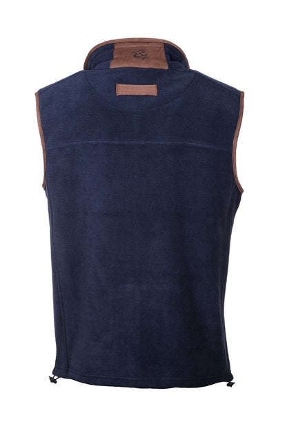 Men's Premium Fleece Waistcoat Huggate Ink
