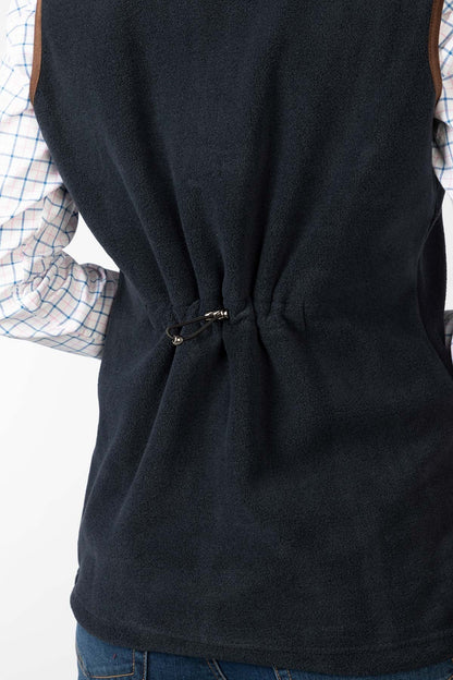Ladies Premium Fleece Waistcoat Huggate Ink