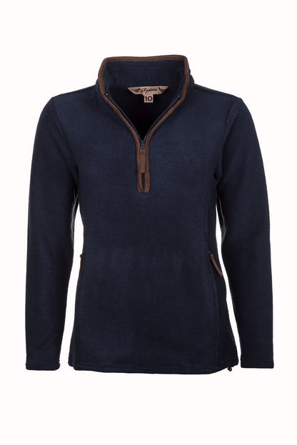 Ladies Huggate Overhead Fleece Ink