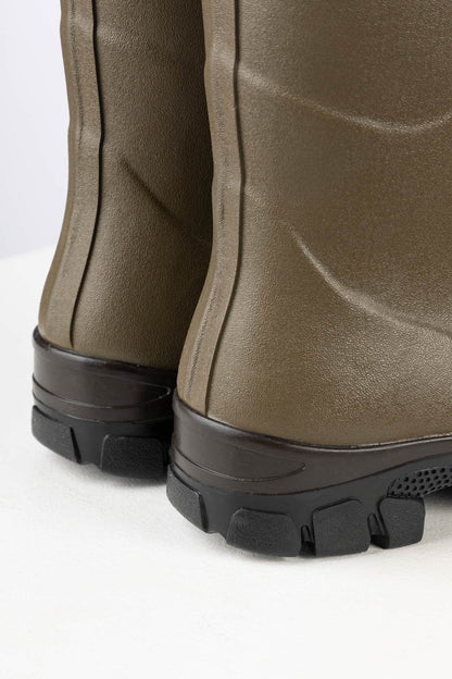 Men's Neoprene Lined Wellington Boots Lisset Olive