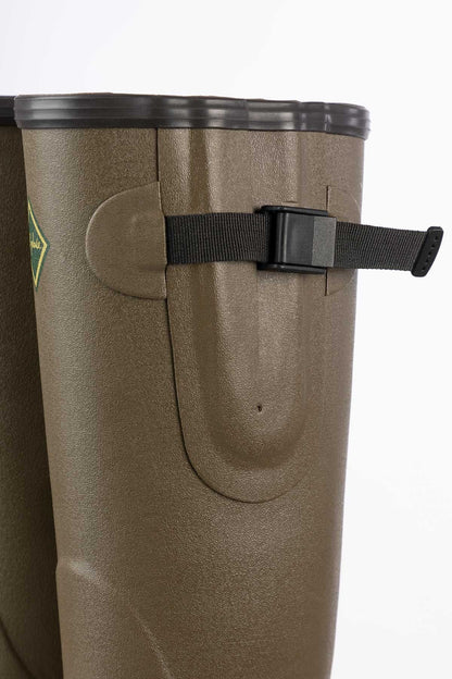 Men's Neoprene Lined Wellington Boots Lisset Olive