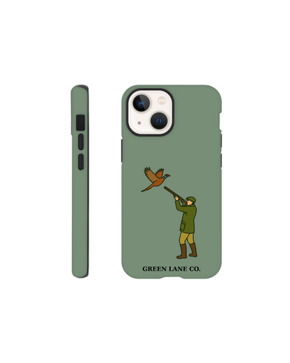 Grouse Shoot Male iPhone case