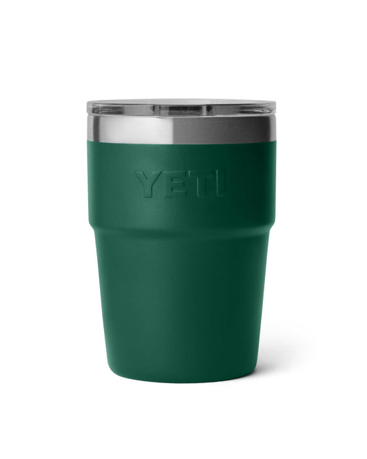 RAMBLER 16 OZ STACKABLE CUP in BLACK FOREST GREEN