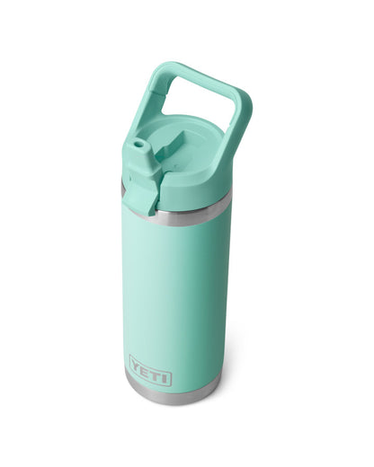 RAMBLER 18 OZ COLOUR STRAW BOTTLE in SEAFOAM